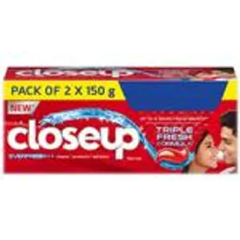 Close Up Closeup Everfresh Red Toothpaste Hot (Pack of 2), 150 g-2.webp